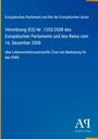 Text über EU-Verordnung zu Lebensmittelzusatzstoffen, blauer Hintergrund, Verlagshaus-Logo unten rechts.