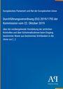Europäisches Parlament und Rat der EU, Verordnung (EU) 2019/1793, 22. Oktober 2019. Unten rechts ist ein Verlagslogo.