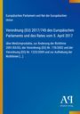 Text über EU-Verordnung zu Medizinprodukten. Blauer Hintergrund, gelber Streifen links, Verlag-Logo unten rechts.