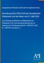 Europäisches Parlament und Rat, Verordnung (EU) 2024/1620 zur Geldwäschebekämpfung. Blaues Design, Verlagssymbol unten.
