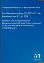 Durchführungsverordnung (EU) 2023/1311 der Kommission vom 27. Juni 2023. Blaues Cover, Text zentriert. Logo unten rechts.