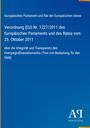 Verordnung EU Nr. 1227/2011 zur Integrität und Transparenz im Energiegroßhandelsmarkt, blauer Hintergrund, Antiphon Verlag Logo.