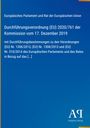 Durchführungsverordnung (EU) 2020/761, Kommission 2019. Weißer Text auf blauem Hintergrund, Logo unten rechts.