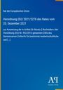 Es ist ein Cover mit blauem Hintergrund und Text zur EU-Verordnung 2021/2278 vom 20. Dezember 2021. Unten ein Verlagslogo.
