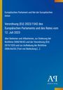 "Verordnung (EU) 2023/1542" über Batterien, gemischt blaue Farbverläufe, Logo "Antiphon Verlag" unten rechts.