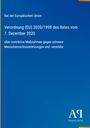 Verordnung (EU) 2020/1998 des Rates vom 7. Dezember 2020. Blauer Hintergrund, weißer Text, Antiphon Verlag Logo.