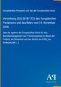 Verordnung (EU) 2018/1726, über IT-Großsysteme. Blau mit gelbem Rand, Verlag Antiphon Logo.