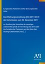 Europäisches Parlament: Durchführungsverordnung (EU) 2017/2470, neuartige Lebensmittel, blauer Hintergrund, Antiphon Verlag Logo.