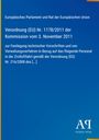 Titel: "Verordnung (EU) Nr. 1178/2011". Blauer Hintergrund, Verlag-Logo unten rechts.