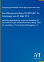 Durchführungsverordnung (EU) 2019/627; Europäisches Parlament; blaues Design mit gelbem Rand; Antiphon Verlag.