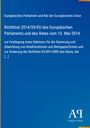 Richtlinie 2014/59/EU über Sanierung und Abwicklung von Kreditinstituten, blauer Hintergrund, Antiphon Verlag-Logo.