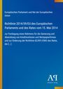 Europäisches Parlament, Richtlinie 2014/59/EU; blaues Cover mit gelben Streifen, Logo "AR Antiphon Verlag".