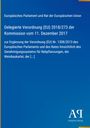 Text: "Europäisches Parlament, Verordnung (EU) 2018/273".  
Der Hintergrund ist blau. Unten rechts Logo: "A/ A".