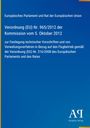 Verordnung (EU) Nr. 965/2012, Festlegung technischer Vorschriften Flugbetrieb, blau mit weißem Text, Antiphon Verlag.