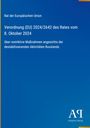 Verordnung (EU) 2024/2642 des Rates vom 8. Oktober 2024; blau mit Randstreifen, Verlag-Logo unten rechts.