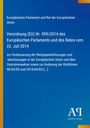 "Verordnung (EU) Nr. 909/2014", blauer Hintergrund, "Antiphon Verlag" Logo unten rechts.