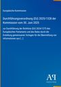 Durchführungsverordnung (EU) 2025/1328 der Kommission, blauer Hintergrund, Logo "ΑΡ", Antiphon Verlag.