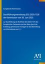 Europäische Kommission, Durchführungsverordnung (EU) 2025/1328, blau mit gelbem Streifen, Logo unten rechts.