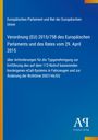 Europäische Verordnung über eCall-Systeme in Fahrzeugen, Typgenehmigung, Änderung Richtlinie 2007/46/EG. Blaues Design.