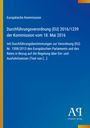 „Durchführungsverordnung (EU) 2016/1239 der Kommission vom 18. Mai 2016“, blauer Hintergrund, gelber Rand links.