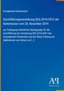 Europäische Kommission, Durchführungsverordnung (EU) 2019/2072 der Kommission vom 28. November 2019. Blaues Design.
