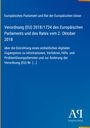 Verordnung (EU) 2018/1724 des Europäischen Parlaments und Rates, 2. Oktober 2018. Blaues Cover mit Verlag-Logo.