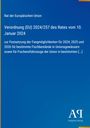 Verordnung (EU) 2024/257 des Rates vom 10. Januar 2024, Festsetzung Fangmöglichkeiten 2024-2026. Unten Logo "Antiphon Verlag".