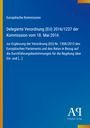 Text über EU-Verordnung von 2016 und Antiphon Verlag-Logo auf blauem Hintergrund mit gelbem Rand.