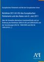 Richtlinie 2011/61/EU vom 8. Juni 2011, alternative Investmentfonds. Blau mit kleinem Verlag-Logo unten rechts.