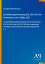 Europäische Kommission: Durchführungsverordnung (EU) 2021/403; EU-Verordnung zu Änderungsbestimmungen. Oben Logo.