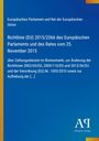 Europäisches Parlament, Richtlinie (EU) 2015/2366, Zahlungsdienste, Antiphon Verlag; blauer Hintergrund, gelber Rand.
