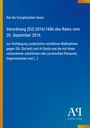Text zu einer Verordnung der EU von 2016 gegen ISIL und Al-Qaida mit Zeilenumbruch. Logo "AΓ Antiphon Verlag".