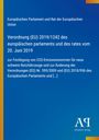Verordnung (EU) 2019/1242, CO2-Normen für Nutzfahrzeuge, Europäisches Parlament, Antiphon Verlag, blauer Hintergrund.