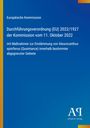 Durchführungsverordnung (EU) 2022/1927, Maßnahmen zur Eindämmung des Aleurocanthus spiniferus, EU-Kommission. Blaues Design.