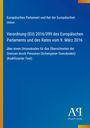 Titel oben: "Europäisches Parlament...". Großformatiger Text über Verordnung (EU) 2016/399. Blaues Design mit Logo.