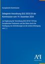 „Delegierte Verordnung (EU) 2025/20 der Kommission” steht groß in einer blauen Abbildung mit „Antiphon Verlag“ Logo.