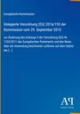 Europäische Kommission, Delegierte Verordnung (EU) 2016/155, Änderungsverordnung zu Anhang II, blauer Hintergrund.