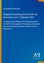Europäische Kommission: Verordnung EU 2023/262, Änderung zur Verordnung 1233/2011. Blau mit gelbem Streifen links.