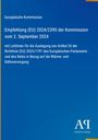 Europäische Kommission, Empfehlung (EU) 2024/2395 vom 2. September 2024. Blaues Cover, Antiphon Verlag Logo.