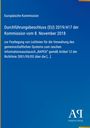 Europäische Kommission: Durchführungsbeschluss (EU) 2019/417 der Kommission vom 8. November 2018, Buch
