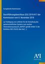 Europäische Kommission, Beschluss (EU) 2019/417, RAPEX-Leitlinien. Blau mit gelbem Rand, Logo unten rechts.