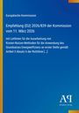 Europäische Kommission, Empfehlung (EU) 2026/839, 11. März 2026. Blaues Cover, gelbe Kante, Logo unten rechts.