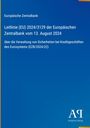 Text: "Europäische Zentralbank, Leitlinie (EU) 2024/3129 vom 13. August 2024." Blaues Design mit Verlag-Logo.