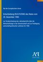 Entscheidung 85/619/EWG vom 20. Dezember 1985, Rat der EU, wirtschaftspolitische Leitlinien 1986. Blaues Cover, Logo unten.