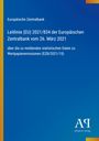 Europäische Zentralbank: Leitlinie (EU) 2021/834 der Europäischen Zentralbank vom 26. März 2021, Buch