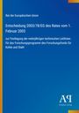Rat der Europäischen Union: Entscheidung 2003/78/EG des Rates vom 1. Februar 2003, Buch