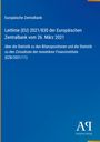 Text: Europäische Zentralbank, Leitlinie (EU) 2021/830 vom 26. März 2021 über statistische Bilanzpositionen. Unten Logo "AR".