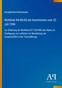 Europäische Kommission: Richtlinie 94/40/EG der Kommission vom 22. Juli 1994, Buch