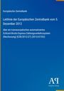 Europäische Zentralbank: Leitlinie vom 5. Dezember 2012 über ein Zahlungsverkehrssystem. Blauer Hintergrund.