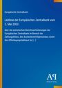 Europäische Zentralbank: Leitlinie der Europäischen Zentralbank vom 2. Mai 2003, Buch